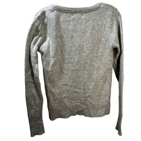 NEW Shrinking Violet Embroidered Christmas Penguin‎ Sweatshirt Medium - Picture 2 of 6